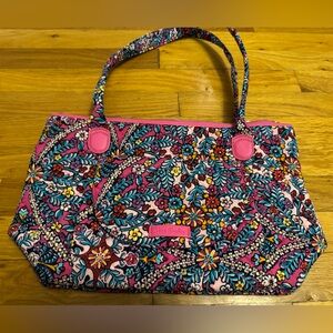 Vera Bradley Pink Floral tote bag.  NWT